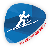 logo sci alpinismo EYOF2023, ski mountaineering, EYOF2023