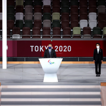 Andrew Parsons, Paralimpiadi Tokyo 2020, Cerimonia chiusura paralimpiadi, cerimonia chiusura tokyo 2020, Tokyo 2020
