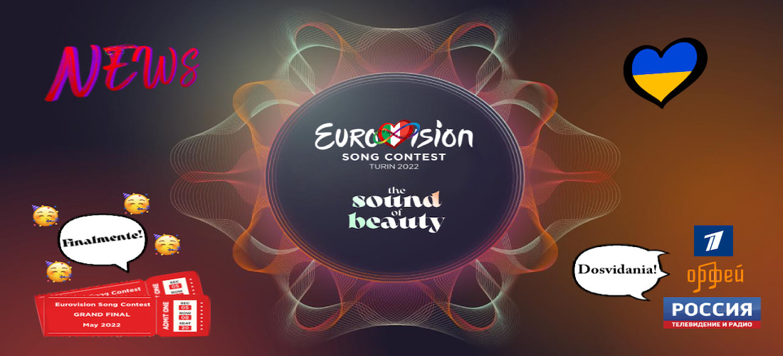 ESC2022, Eurovision, Turin 2022, biglietti Eurovision, ESCita, ESCrsm, The sound of beauty, Russia, Ucraina, cassette